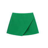 Fongt New Women's Trousers Women's Skirts Summer Color Irregular Skirt