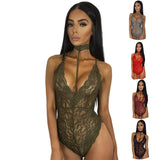 Large-Size Lady Hanging Neck Lace Emotional Lingerie Lace Lace Lace Lace Uniforms Homewear