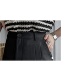 Waist Pleated Skirt Women 2023 Summer Preppy Style A Line Mini Skirts Contrast Color Woman Irregular Short Skirts