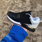 Fashion Women's Sneakers Leopard Print Leather Thick Bottom Increased Sneakers Casual Comfortable Sports Shoes For