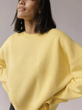 Fongt Sales Of Solid Color Round-Neck Sweater Women 2025 Burst Soft Knitted Top