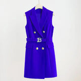Fongt Blazer Women's Senior Feeling Spring And Autumn Thin Korean Version Of Loose Design Small Long-Sleeved Casual Suit
