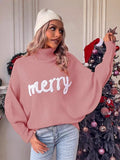 Fongt Turtleneck Women's Autumn And Winter Loose Bat Sleeves Wearing Knitted Tops Off