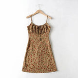 Sleeveless Print Long Floral
