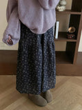 Fongt With A Set Of 2025 Purple Gentle Temperament Sweater Knitted Jersey Half Dress Two-Piece Skirt