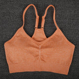Women Bralette Tops Fitness Bras for Women Solid Tight Push Up Bra Bralettees Adjustable Strap