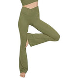 pants With Pockets Tummy Control High Waisted Yoga Pants Bootleg Work Pants Dress Pants Workout Pants for