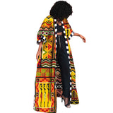 Spring Trench African Ethnic Style Long