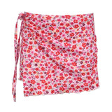 Broken Flower Holiday Wind Tie Woven Skirt Ins Trend Low Waist Hip Mini Short Skirt Summer New Style-Outfit