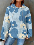 Fongt And Winter New Hoodie Small Square Digital Printing Casual Hoodie