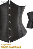 Plus size Women Underbust Corset Sexy Bustiers Workout Shape Body Belt Slimming Shapers Girdles Dropship