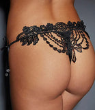 Sex Water-Soluble Lace Lace Bilateral Strap Hollow Lady Low-Rise Underwear