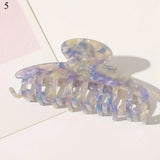 Quality Acetate Leopard Hair Claws Large Barrette Crab Claw Clip Bath Clip Ponytail Clip For Women Girls Hair