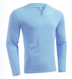 Fongt New Hot Fitness Plus-Size Sports T-Shirt Men's Elastic Comfortable Long-Sleeved Autumn