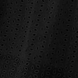 Casual Black White Summer Women's Dresses 2022 Lace V-neck A-line Sleeveless Smock Dress High Waist Loose Beach