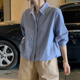 Fongt Elegant Apricot-Colored Long-Sleeved Shirt Women's Spring And Autumn New Commuting Meat Cover Shirt