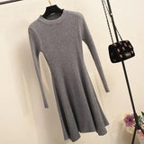 O-neck A Line Short Mini