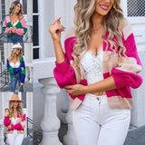 Fongt 2025 New Wish Sweater Women's Christmas Snowflake Long-Sleeved Bottom Needle Sweater