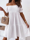 Sleeve Solid Loose Mini