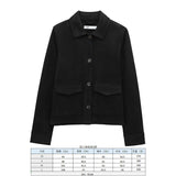 Fongt Women's 2025 New Fashioned Tuff-Pocket Pocket Dressed Jacket T-Bloat