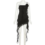 Fongt Spring Fashion Trend Women's New Shoulder Bag Hips Body-Daughted Ribbon Dress