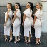 Fongt Hanging Neck Sleeveless Bow Sexy Bare Back Dress High-Rise Large Size Dress Dress Dress Dress Dress