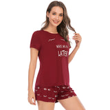 Short Sleeve Shorts Set