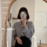 Fongt Shirt Women 2025 Spring And Autumn New Korean Version Loose Inside And Outside Wearing Professional