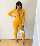 Slim Waist Corset Jumpsuits Female Bodycon Rompers Zip Stitching Running Body Overalls Fitness Workout Clothes