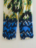 Fongt Women's Loose Wrapping Towel Printing Trousers 1830 1829
