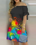 Off Shoulder Summer Mini