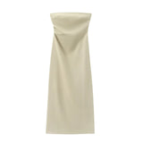 Fongt Women's Dress Sexy Fashion Fan Flute Dress 2698707