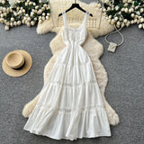 Fongt Shoulder Lotus Leaf Side Waist Dress Female Design Feel In The Pendant Pendant Print Chiffon Dress
