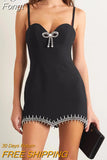 Women's Luxury Diamond Spaghetti Strap Design Celebrity Club Sleeveless Sexy Mini Bandage Dress Elegant Evening