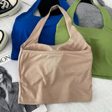 Camisole With Build-in Bras Girls Padded Tank Crop Top Summer Chic Women Soft Stretchy Cami Sleeveless Tees-Outfit
