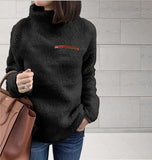 Fongt Sweater In Autumn 2024 Women's Fashion Zipper High-Neck Bottom