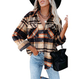 Fongt Women's Clothing 2025 Autumn And Winter New Women's T-Shirt Wool This Sub-Button Coat