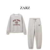 Fongt Homemade New Women's Fashionable NEW YORK Academy Trousers 0264852