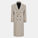 Fongt Autumn And Winter New Long-Term Large-Edition Coat Loose Warm Fashion Elegant British Style
