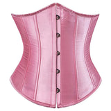 Fongt Belly Court Bodysuit Color Clove Waist Seal 14 Glue Bone Waist Clip With Abdominal Belt With T-Pants