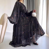 Fongt Fashion Printing Bohemian Style Dress In Autumn 2025