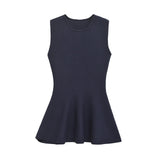 Fongt Round Collar Skirt Knitted Top 5536174 Trousers 5536173 Set