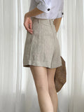 Cotton Linen Summer Slimming Versatile Niche
