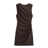 Fongt Homemade New Women's Classic Fashion Flawd Decoration Short Dress 3067260