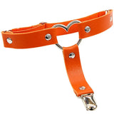 Women Punk Sexy PU Leather Garter Belt Harajuku Elasticity Body Harness Tight Suspender Strap Leg Harness Bondage