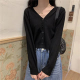 Fongt Coat Long-Sleeved Thin Jacket Autumn 2024 New Korean Version Loose Short With A Small Knit-Outfit