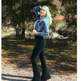 Vintage Velvet Flared