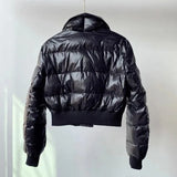 Short Parka Ultra Light Warm Coat Women 2024 Fashion Thicken Winter Short Jacket Female Windproof Rainproof Warm