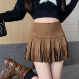 Fongt Skirts Summer Thin Women Wear Anti-Light Retling Abdominal Hip College Hips Yoga Skirt High Waist Half Skirt