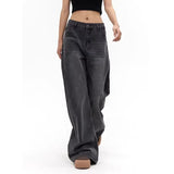 Vintage Wash High Waist 90s Baggy Jeans-Outfit
